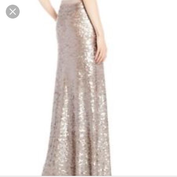 Bcbg pearl sequin maxi skirt - Picture 5 of 8